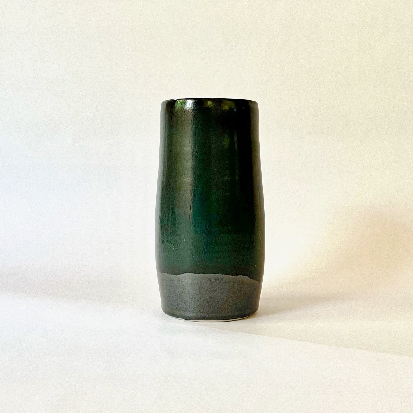 Black turquoise vase