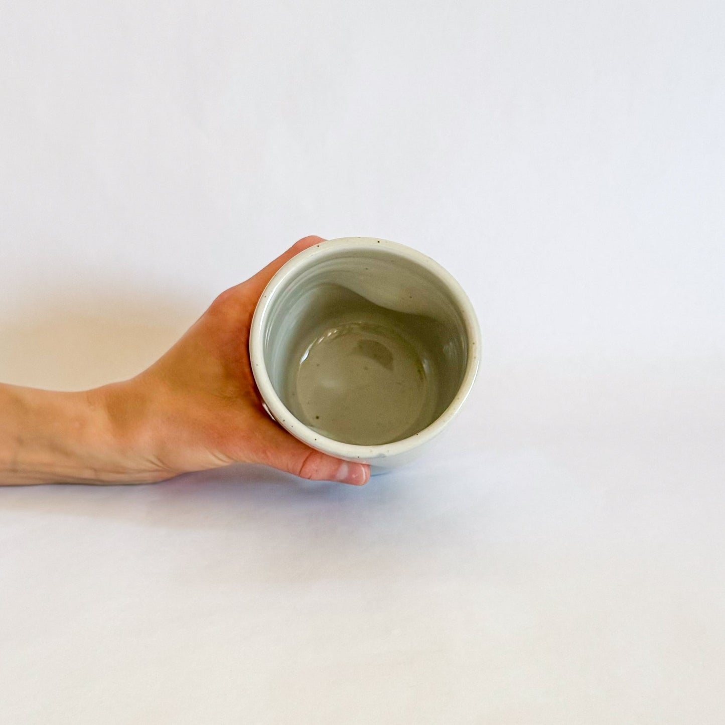 Painted thumb tumbler