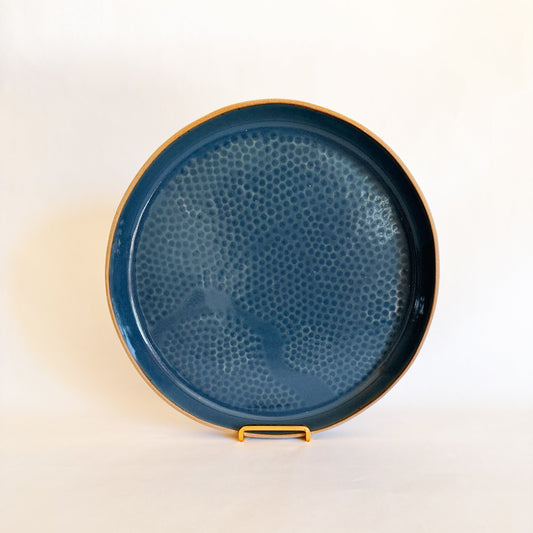 River pattern platter