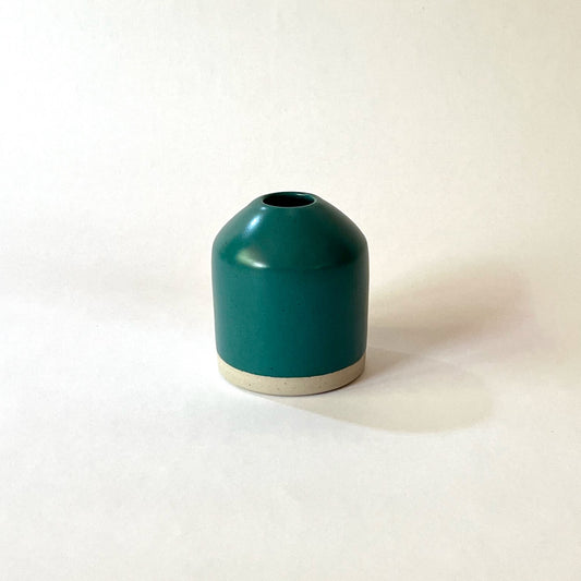 Turquoise bud vase