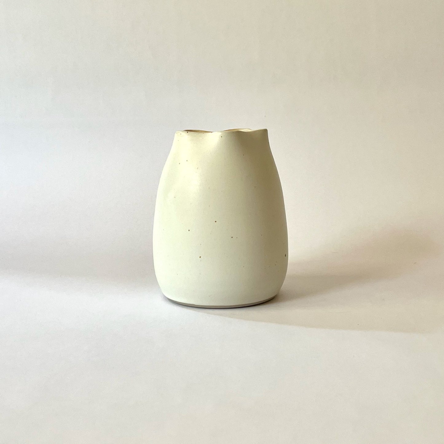 White vase