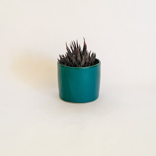 Turquoise cylinder