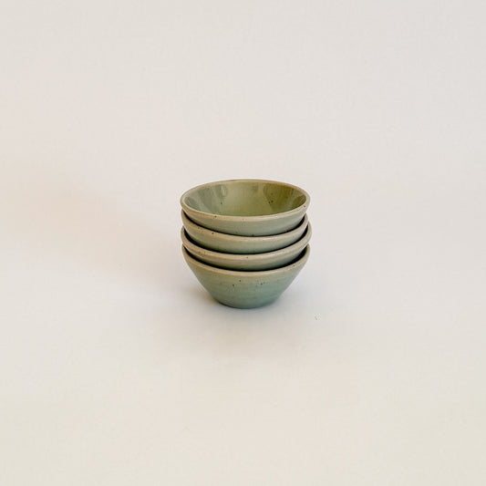 Celadon mini bowl set