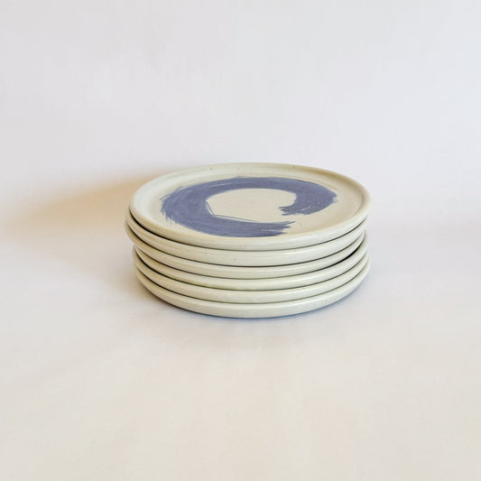 Cobalt blue dessert plates